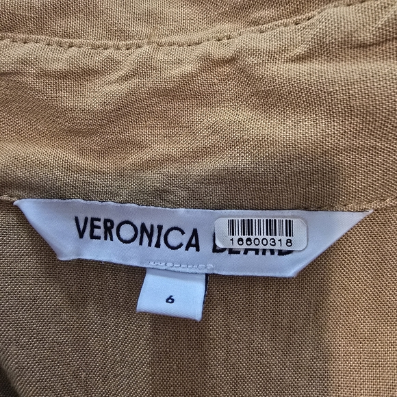 Veronica Beard Adavi Dress Short sleeves Collared Size 6 - Picture 7 of 11